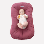 Baby contoured pillow head and neck support for crib or stroller