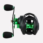 Baitcasting fishing reel 41 ball bearings magnetic brake low profile design