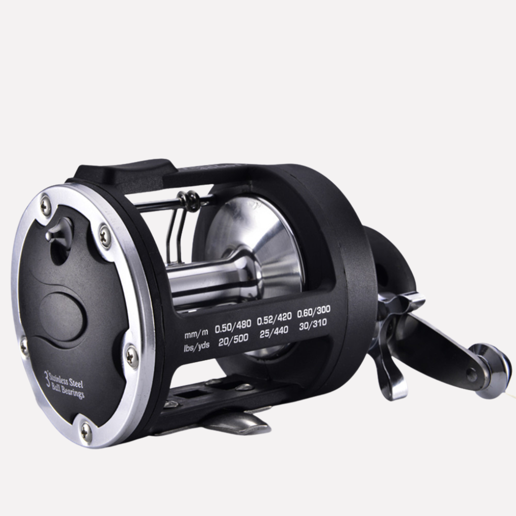 Baitcasting reel freshwater low profile star drag multi-bearing