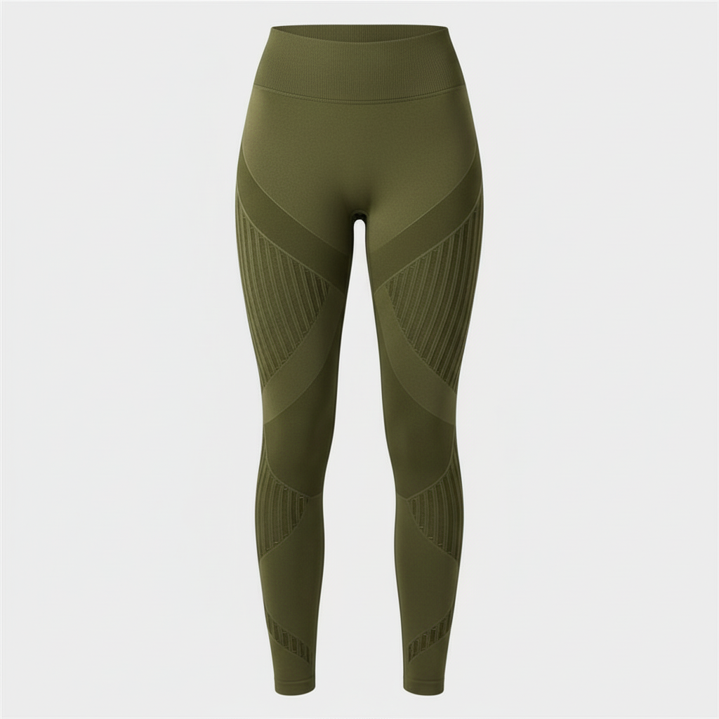 Women's compression leggings anti-cellulite smoothing design, all-day comfort activewear