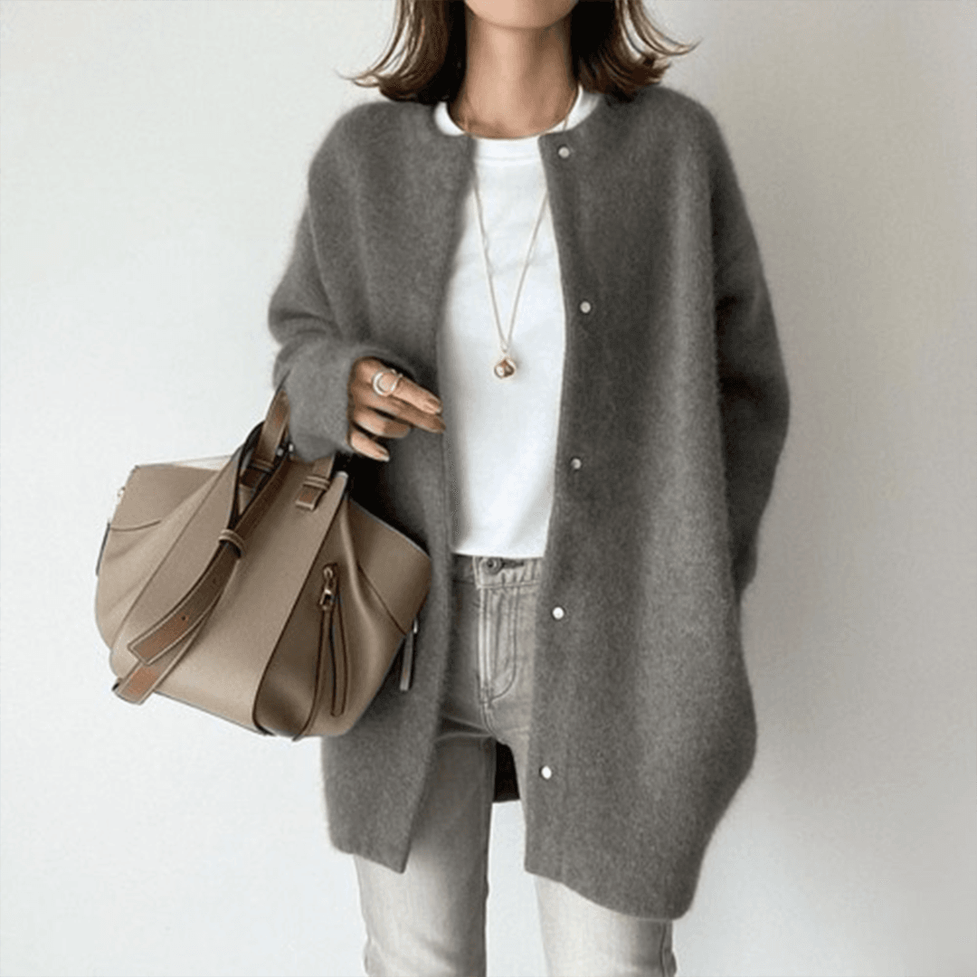 Women's soft cotton cardigan in multiple colours, casual and formal wear