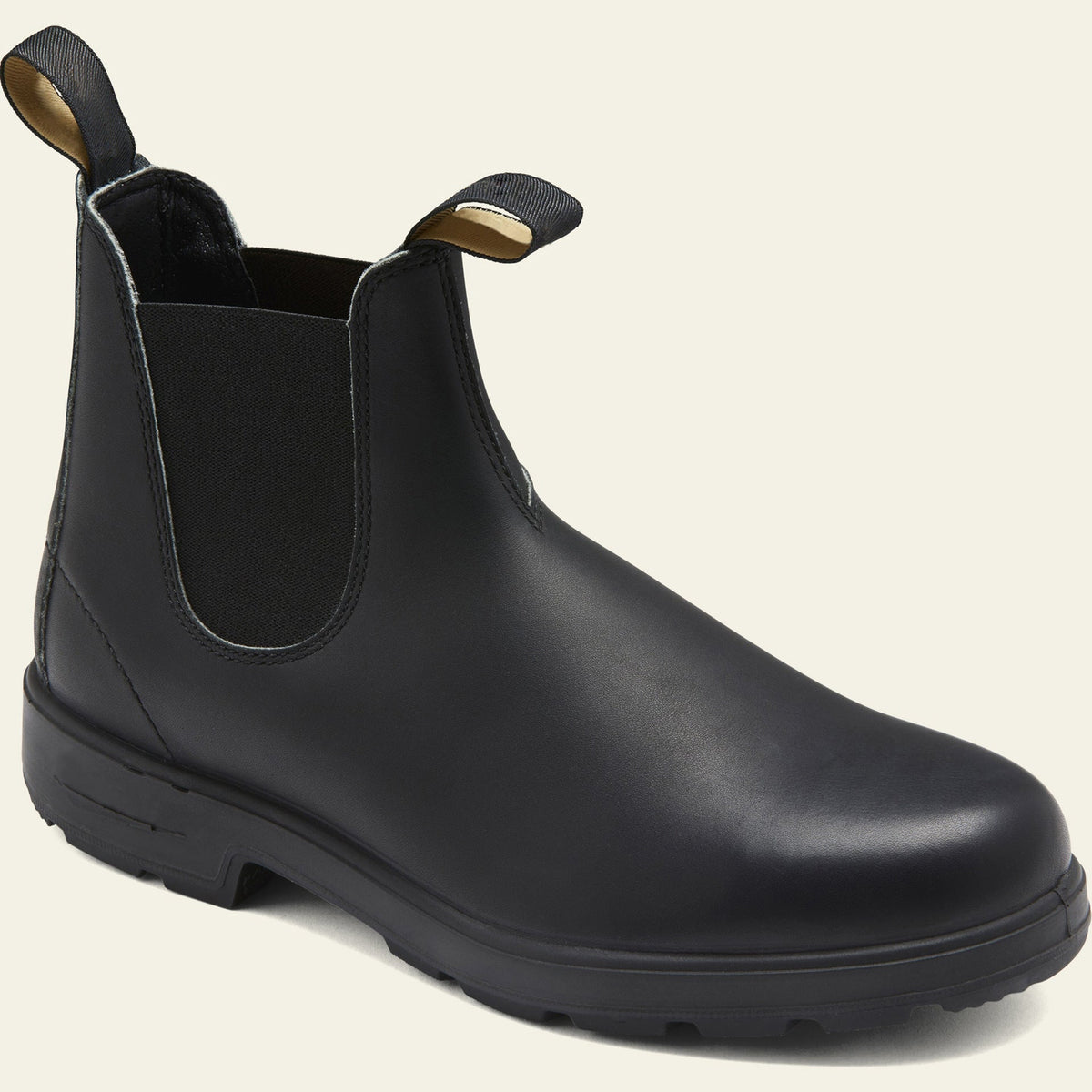 Women's leather ankle boots in grey and black, elegant timeless design for autumn and winter