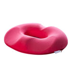 Memory foam donut seat cushion for hemorrhoid and tailbone pain relief