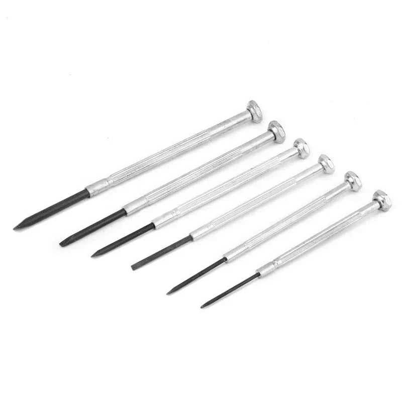 11-piece micro precision screwdriver set with magnetic tips and portable carrying case