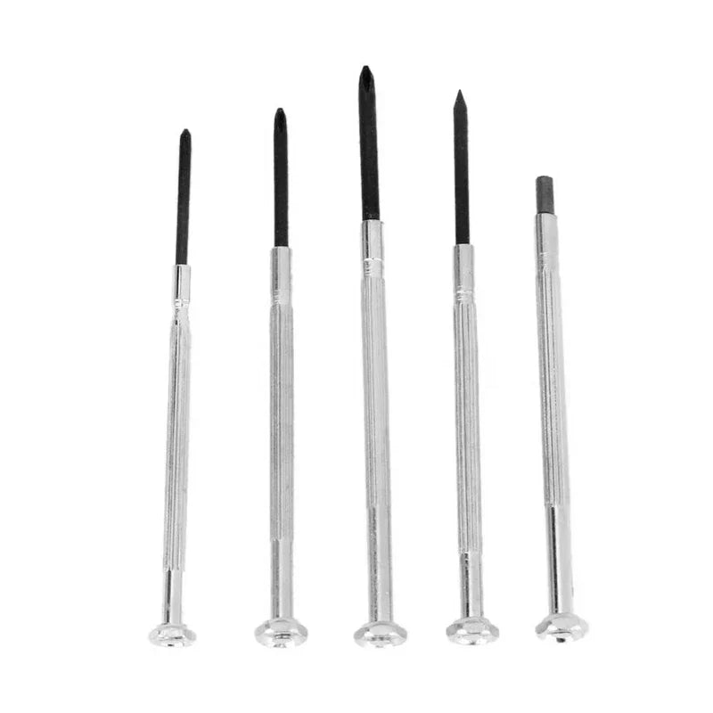 11-piece micro precision screwdriver set with magnetic tips and portable carrying case