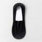 Invisible breathable anti-slip low cut socks, no-show design with cotton sole