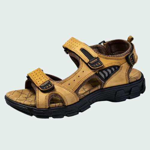 Mens Sandals Orthopedic Shock Absorbing Arch Support Footbed