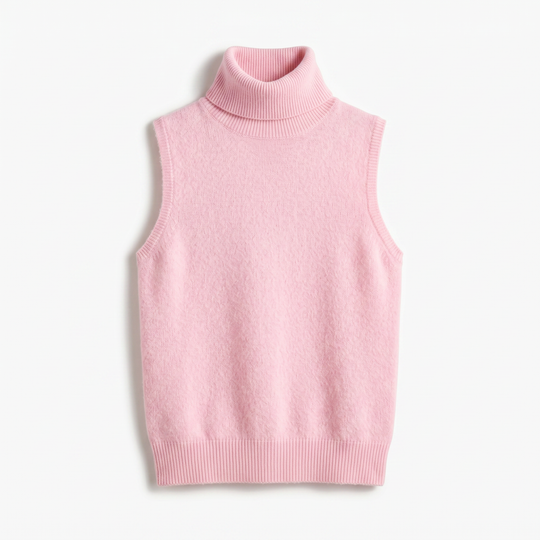 Turtleneck Sweater | Women’s Polyester Slim Fit Minimalist, Soft Casual Wear