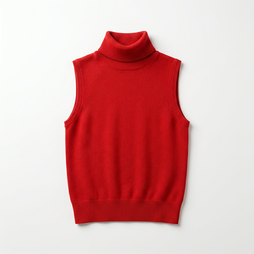 Turtleneck Sweater | Women’s Polyester Slim Fit Minimalist, Soft Casual Wear