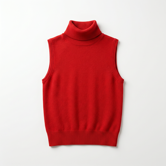 Turtleneck Sweater | Women’s Polyester Slim Fit Minimalist, Soft Casual Wear