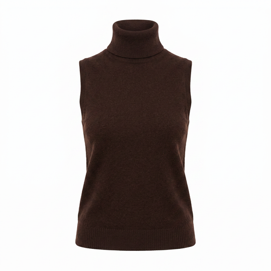 Turtleneck Sweater | Women’s Polyester Slim Fit Minimalist, Soft Casual Wear