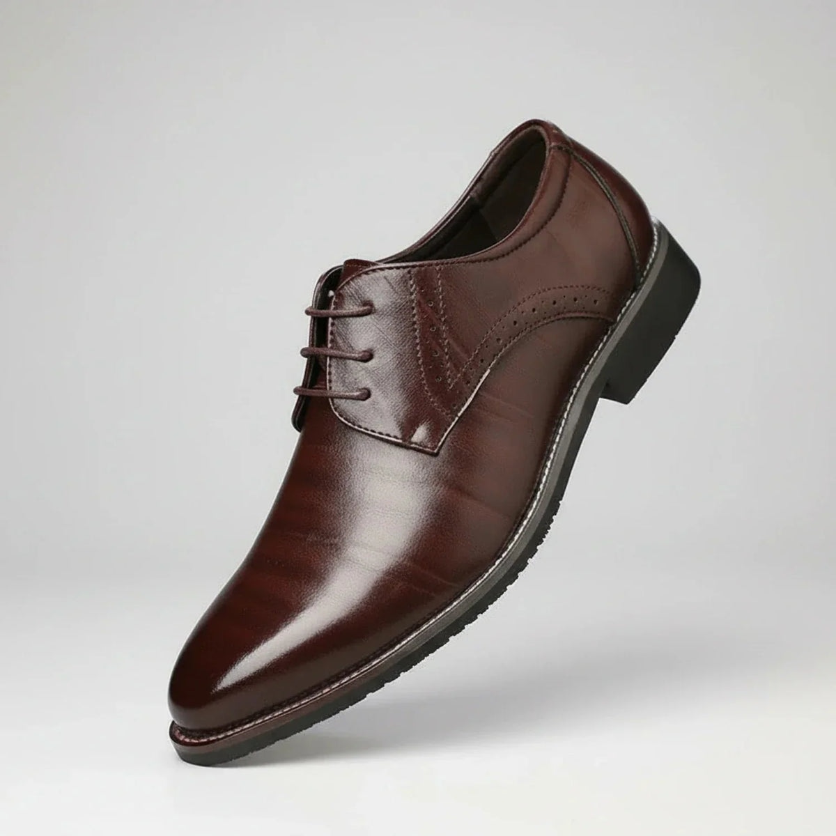 Men's Derby Shoes | Smooth Toe, Contrast Stitching | Formal