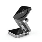 3-in-1 wireless charger MagSafe compatible, fast charging for iPhone Apple Watch AirPods