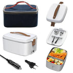 Electric lunch box 3-in-1 car and office food heater 1.8L capacity