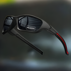 Polarised sunglasses with UV400 protection, lightweight unisex sport frame