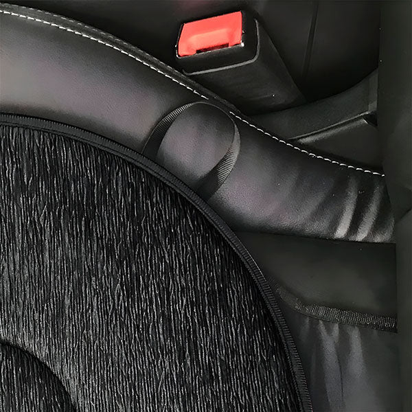 Swivel seat cushion with 360° rotation and non-slip base, mobility aid for car and home