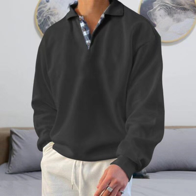 Men classic crewneck sweater available in multiple colors and sizes M to 5XL