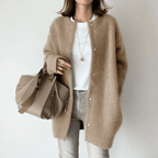 Women's soft cotton cardigan in multiple colours, casual and formal wear