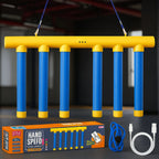 Kids reflex game reaction trainer falling stick drop challenge, adjustable speed
