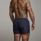 Mens Swim Shorts Quick Dry Short Length Zip Pockets Swimwear