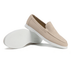 Men's slip-on loafers old money style, cushioned insole, sizes EU 39-46