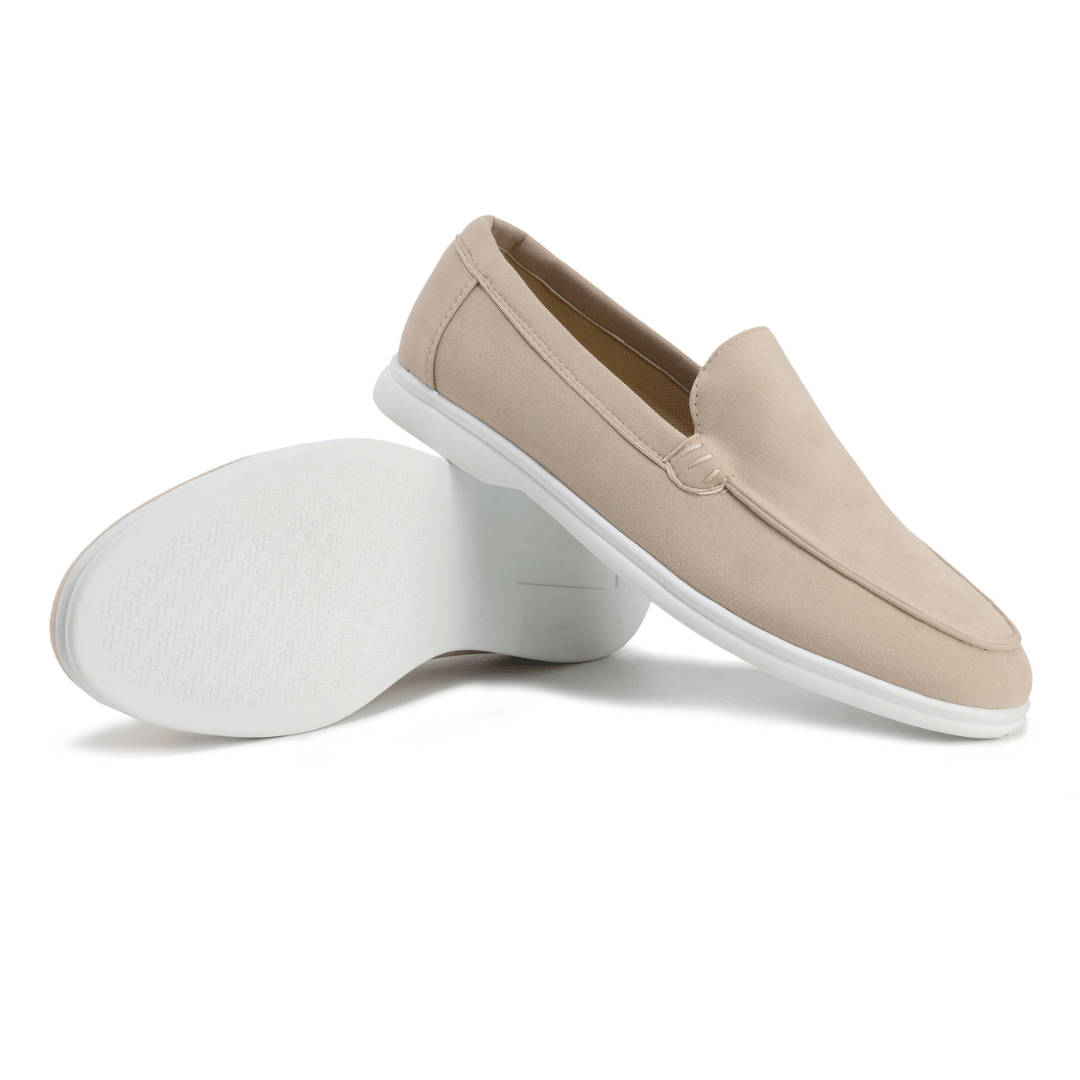 Men's slip-on loafers old money style, cushioned insole, sizes EU 39-46