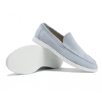 Men's slip-on loafers old money style, cushioned insole, sizes EU 39-46