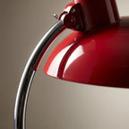 Metal dome table lamp with adjustable arm retro mid-century design