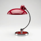 Metal dome table lamp with adjustable arm retro mid-century design
