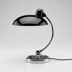 Metal dome table lamp with adjustable arm retro mid-century design