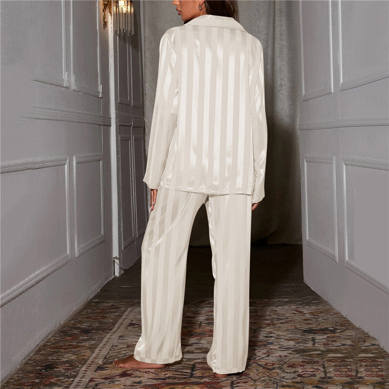 Silk pyjamas for women, soft all-season set in multiple colours