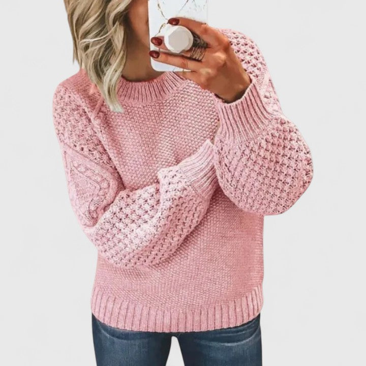 Women comfortable jumper with tummy coverage flattering fit multiple colours