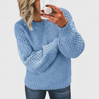 Women comfortable jumper with tummy coverage flattering fit multiple colours