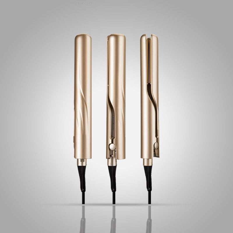 2-in-1 Hair Styler straightener and curling iron with ionic plates, 80–210°C