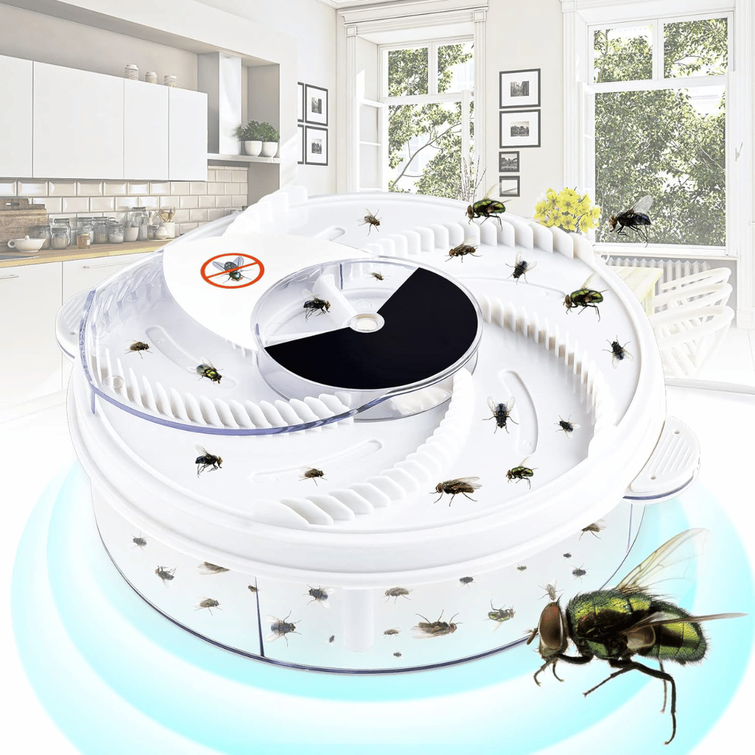 USB electric fly trap automatic rotating indoor outdoor pest control