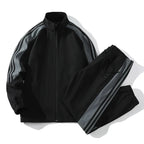 Men's Lounge Set with Zip Jacket | Comfortable Jogger Outfit