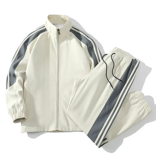 Men's Lounge Set with Zip Jacket | Comfortable Jogger Outfit