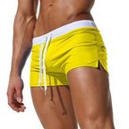 Men's swim shorts quick-dry with drawstring waist, beach and pool