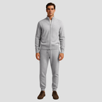 Men's Comfortable Lounge Set | Merino Wool Zip Jacket and Pants