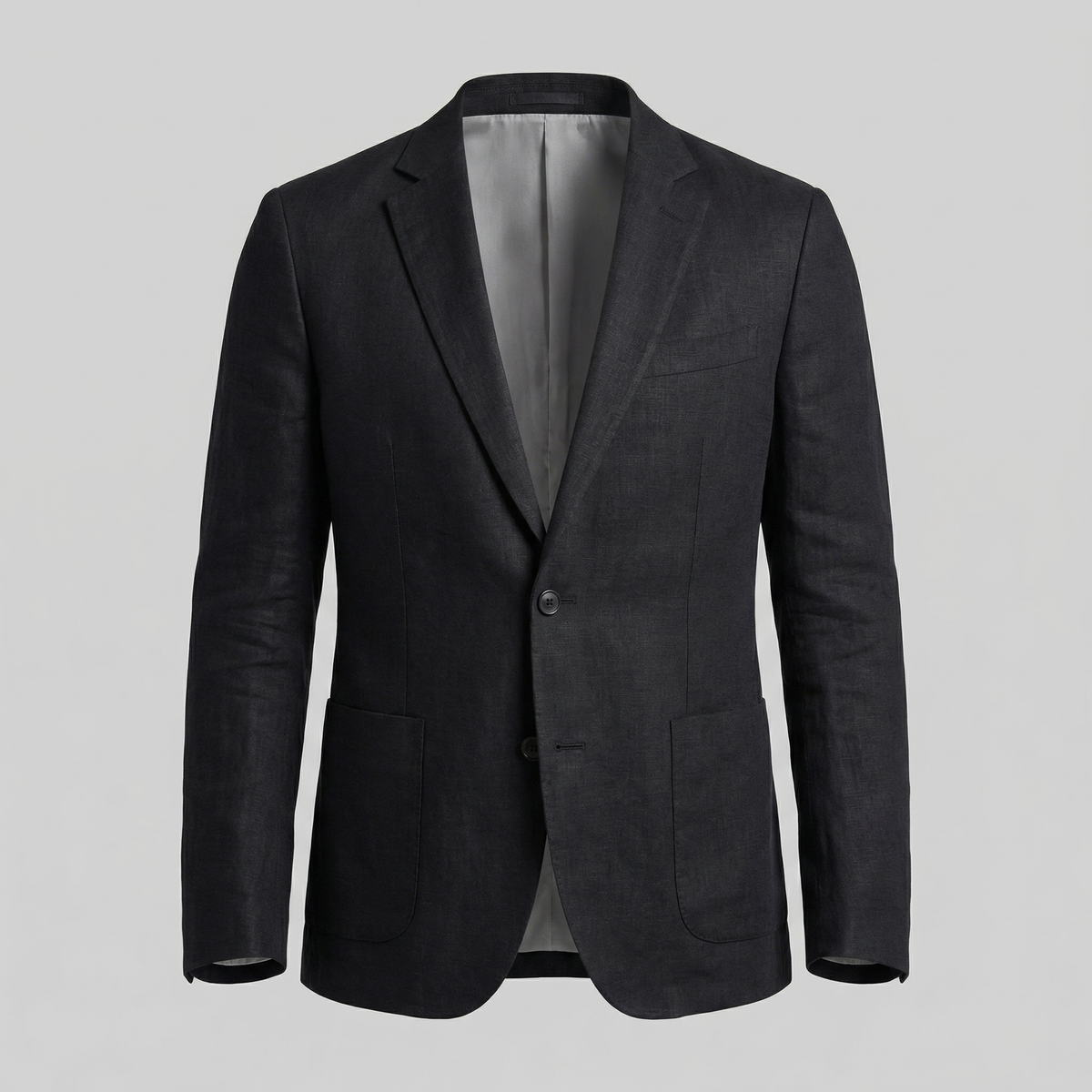 Men linen blazer lightweight tailored fit for formal events