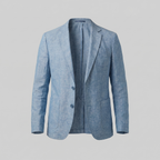 Men linen blazer lightweight tailored fit for formal events