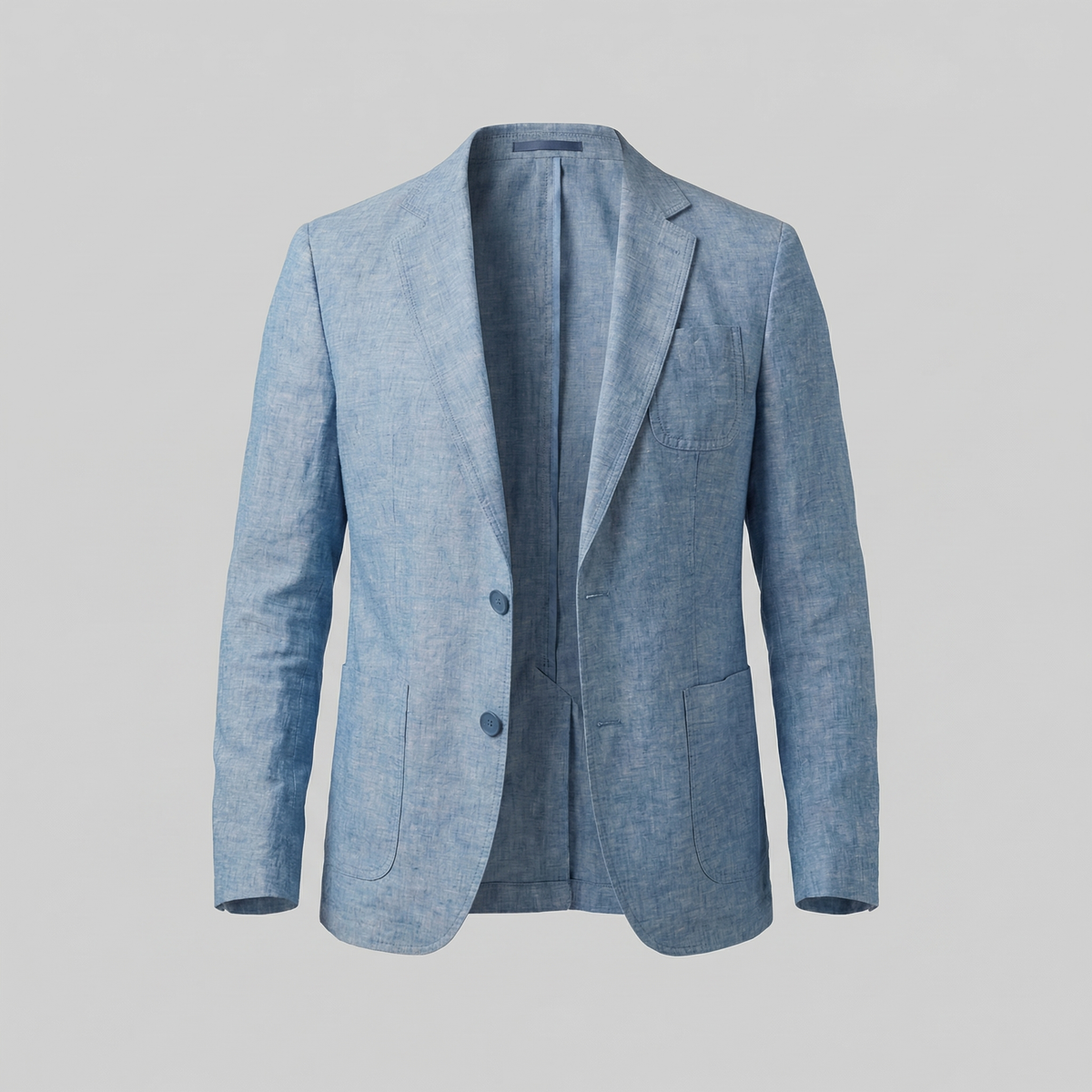 Men linen blazer lightweight tailored fit for formal events