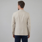 Men linen blazer lightweight tailored fit for formal events