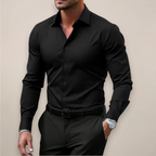 Men's slim fit spring shirt casual and office wear