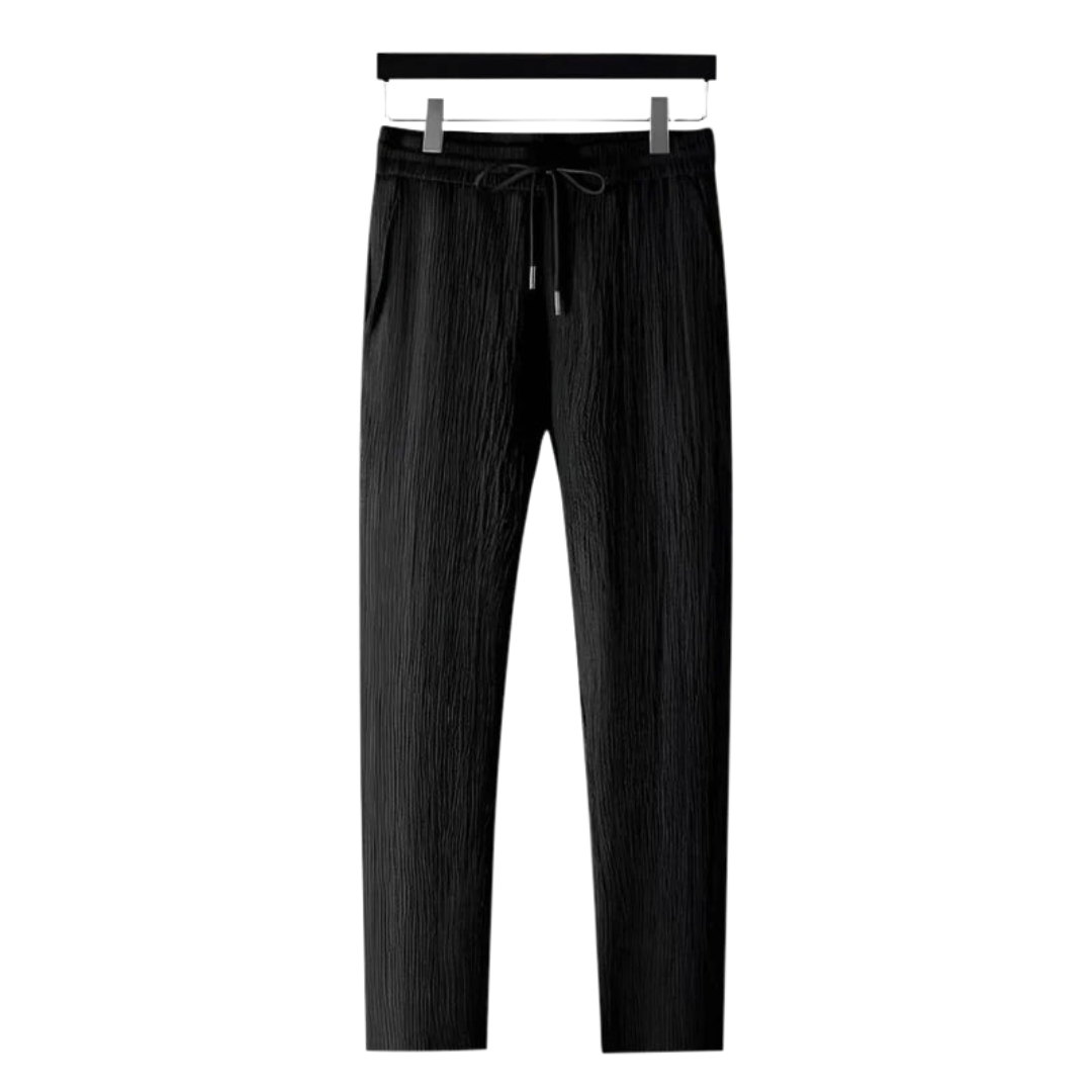 Women's cotton co-ord set summer two-piece shirt and pants in black and white