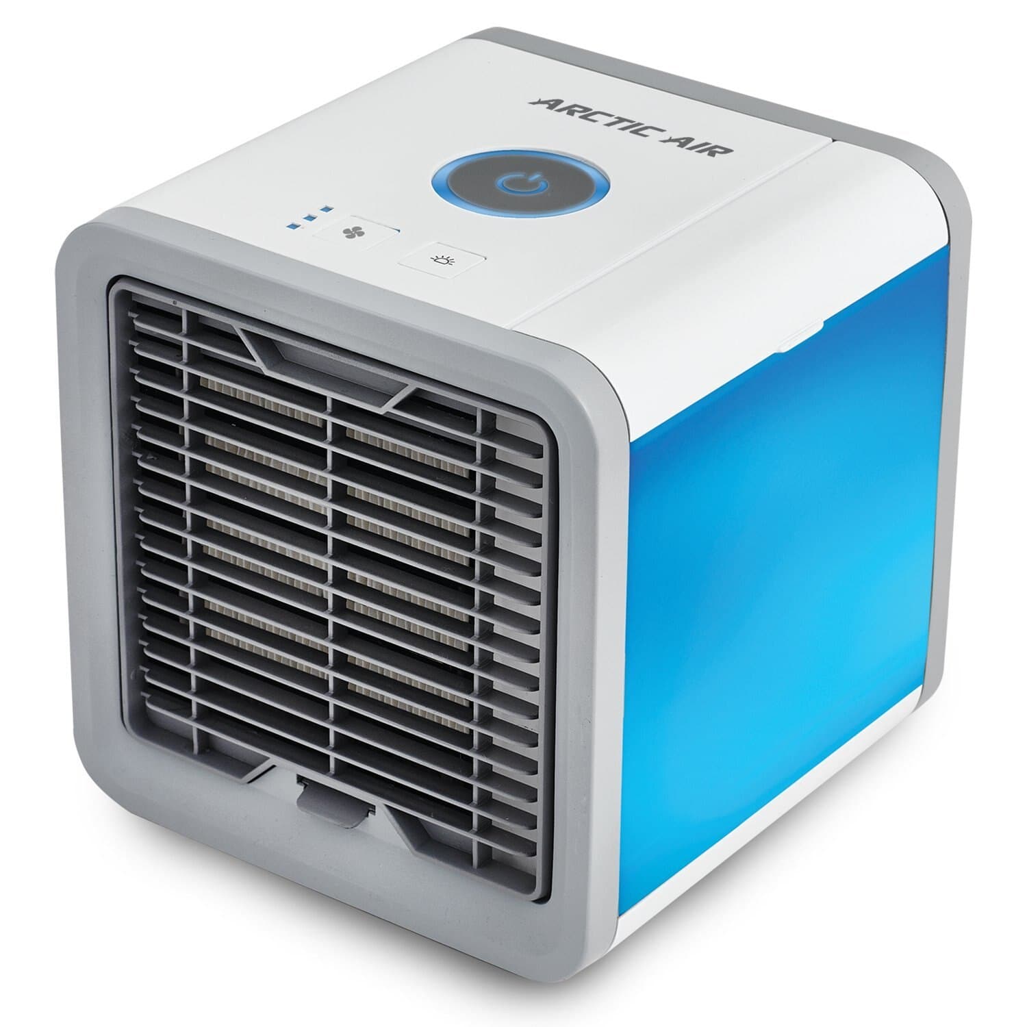 Mobile air conditioner 3-in-1 USB cooler humidifier purifier with 500ml tank and LED lights