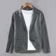 Men's linen blazer summer unstructured lightweight smart-casual fit