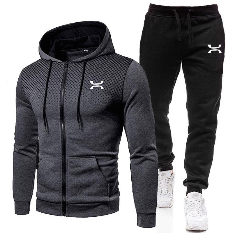 Men's Tracksuit | Breathable Hoodie & Joggers | Athletic Set
