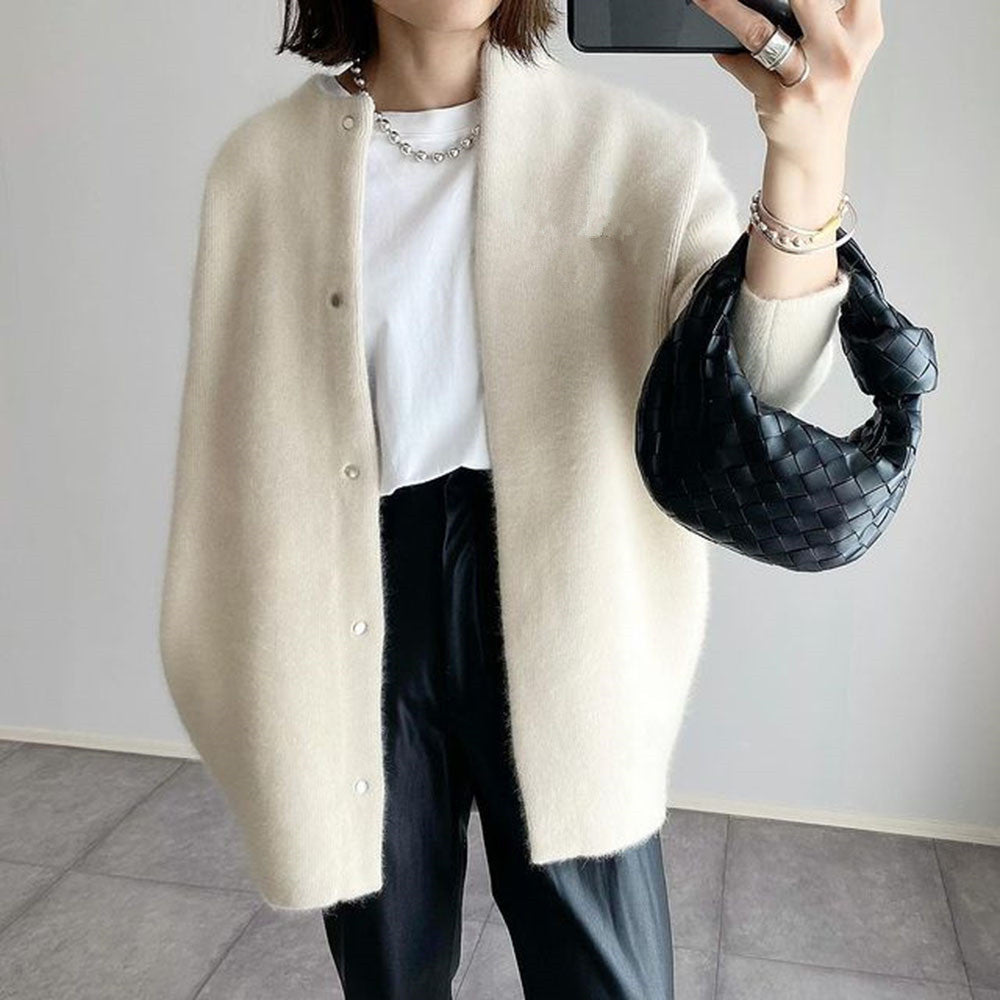 Women cotton cardigan long sleeve lightweight open front