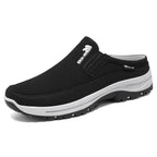 Mens Clogs Lightweight Breathable Mesh Slip On Memory Footbed